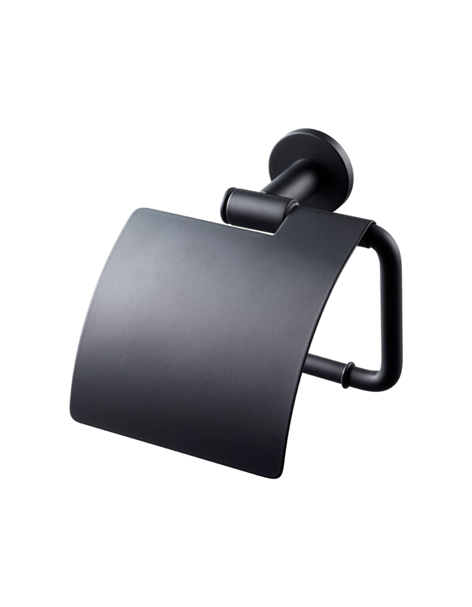 TA236 WC rúlluhaldari m/hlíf - Matte Black (9420583)