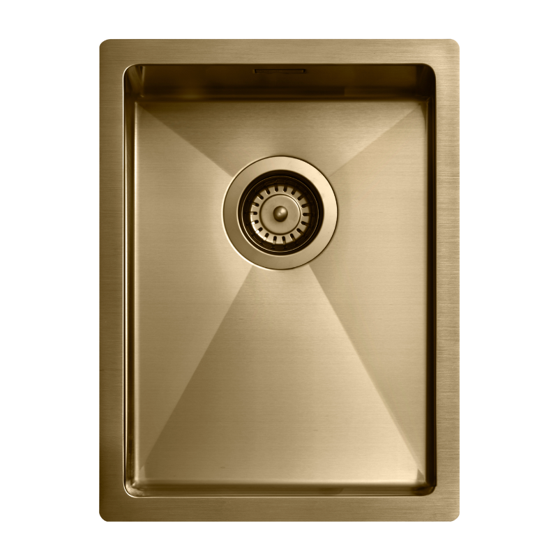 Eldhúsvaskur 3040 - Polished brass