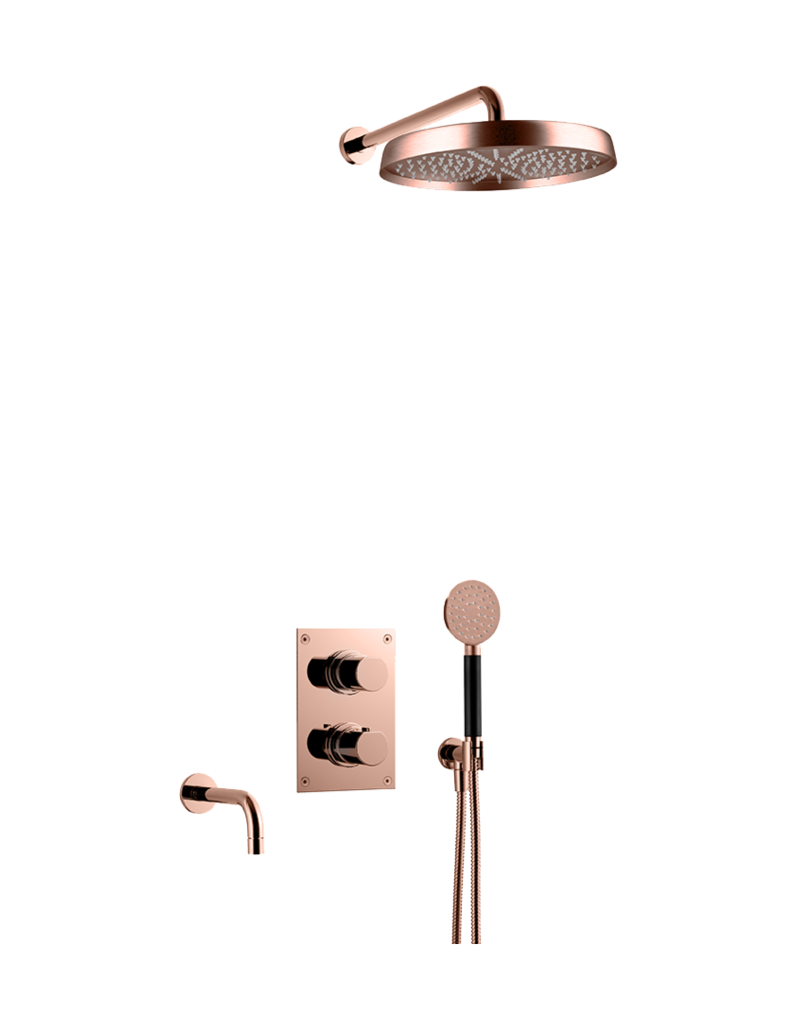 ARM7368 ED2 Sturtutæki f/baðkar - Copper (9426740)