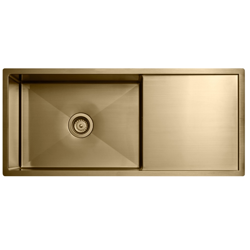 Eldhúsvaskur 8140 - Polished brass