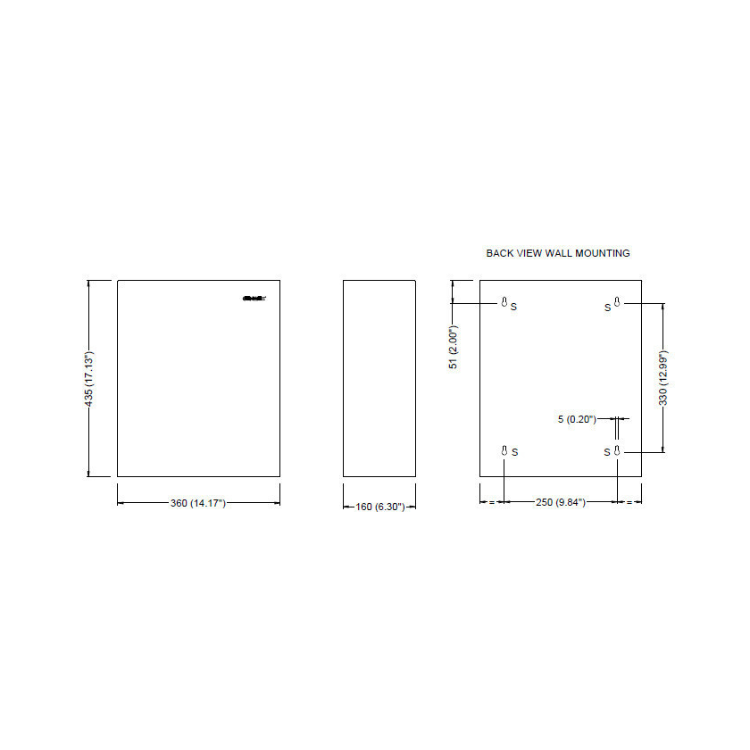 Stay Waste Basket 23L - Matt Black (602632)