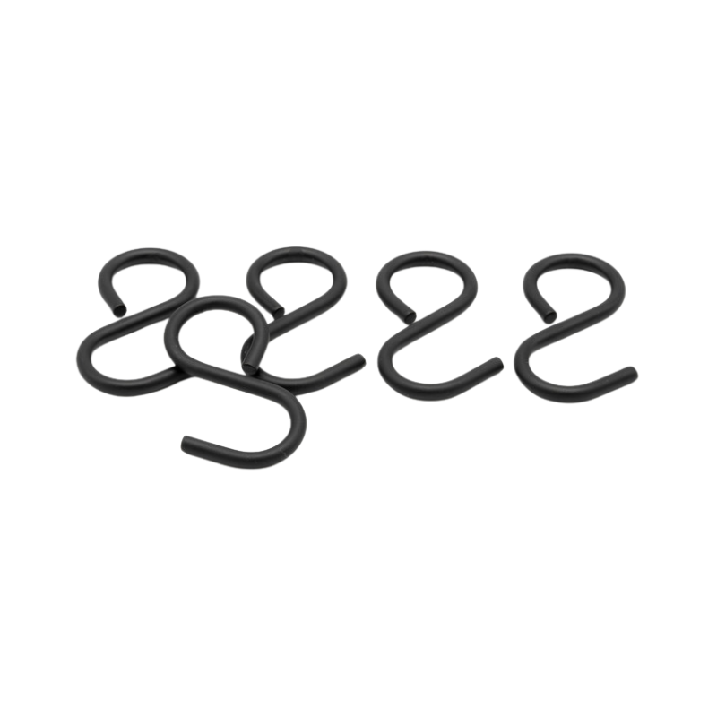 5 stk auka krókar á Aveny eldússlá - Matte Black (948010-41)