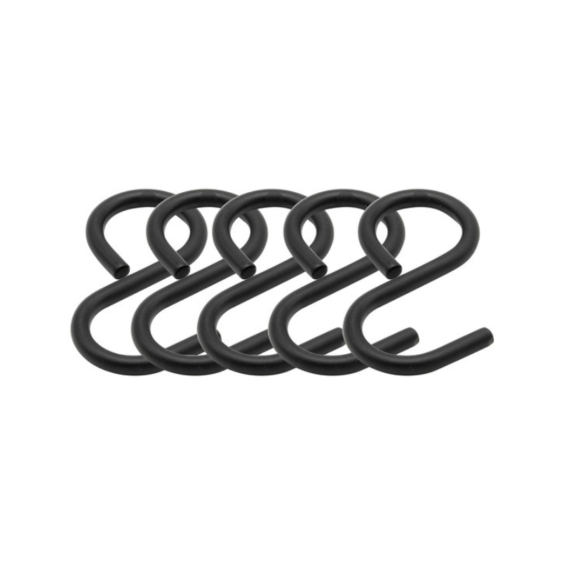 5 stk auka krókar á Aveny eldússlá - Matte Black (948010-41)
