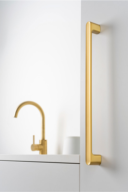 Handle Luv 320c/c - Brushed Brass
