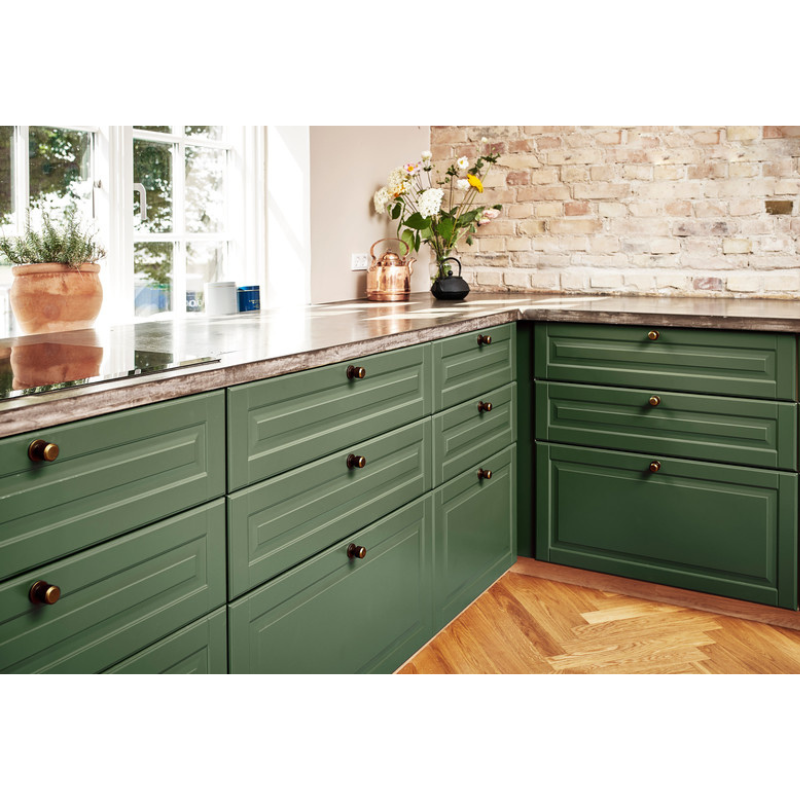 Knob Manor Round - Brass Antique (351035-11)