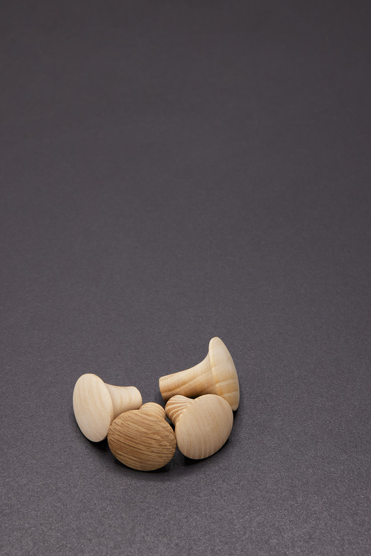 Knob Olle - Untreated Oak