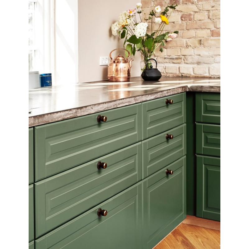 Knob Manor Round - Brass Antique (351035-11)