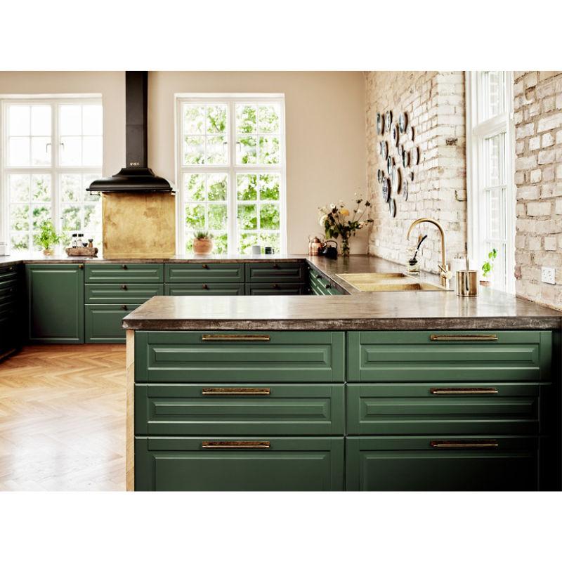 Handle Manor Backplate 128c/c - Brass Antique (351010-11)