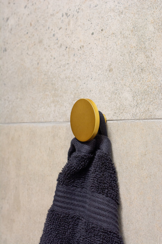 Hook Como - Brushed Brass