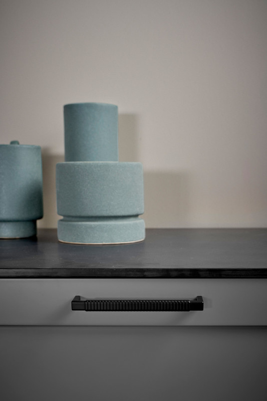 Handle Rattan 160c/c - Matt Black