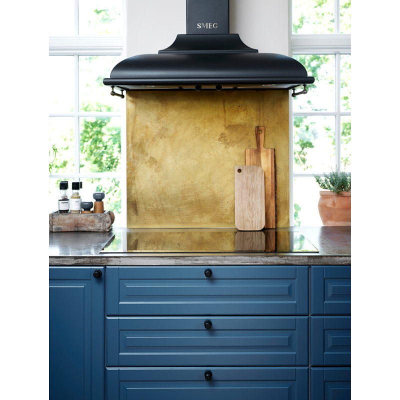 Knob Manor Round - Matt Black (351036-11)