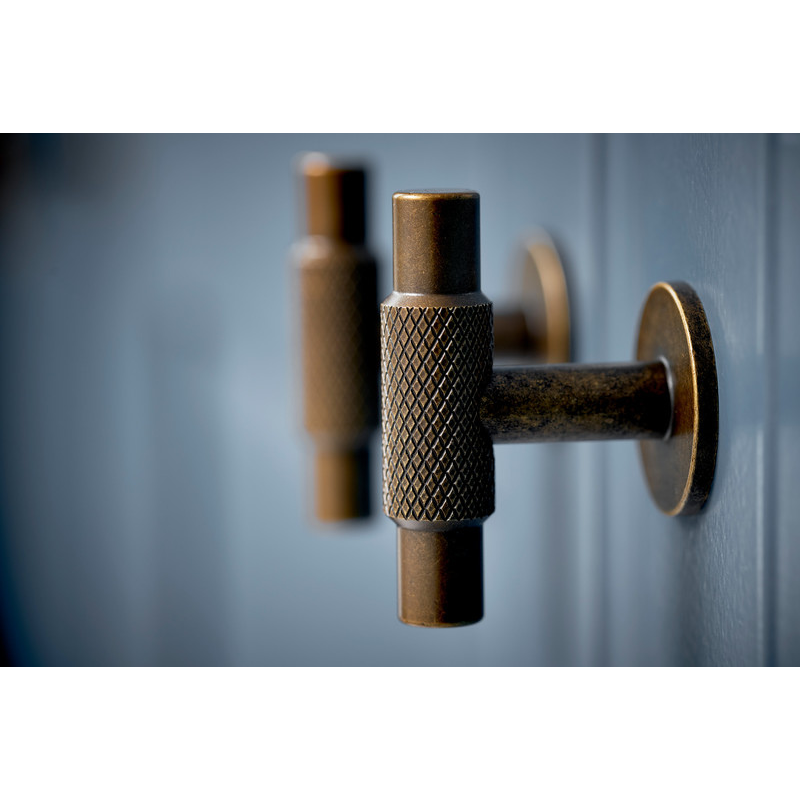 Knob Manor T - Brass Antique (351046-11)