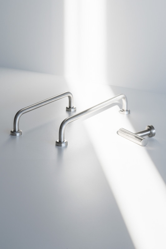 Handle Viva 128c/c - Brushed St.Steel