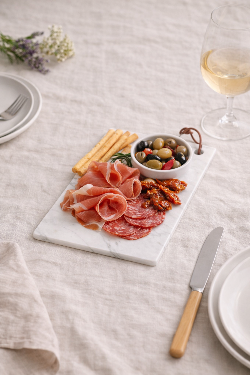 Corian® osta/áleggsbakki - Deep Night Sky