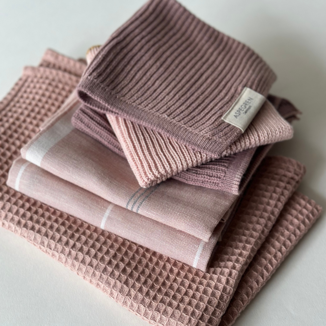 Borðtuskur - Knitted Ripple - Powder