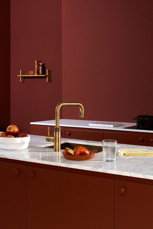 Quooker Flex Square m.Pro3 - Brúnað Brass