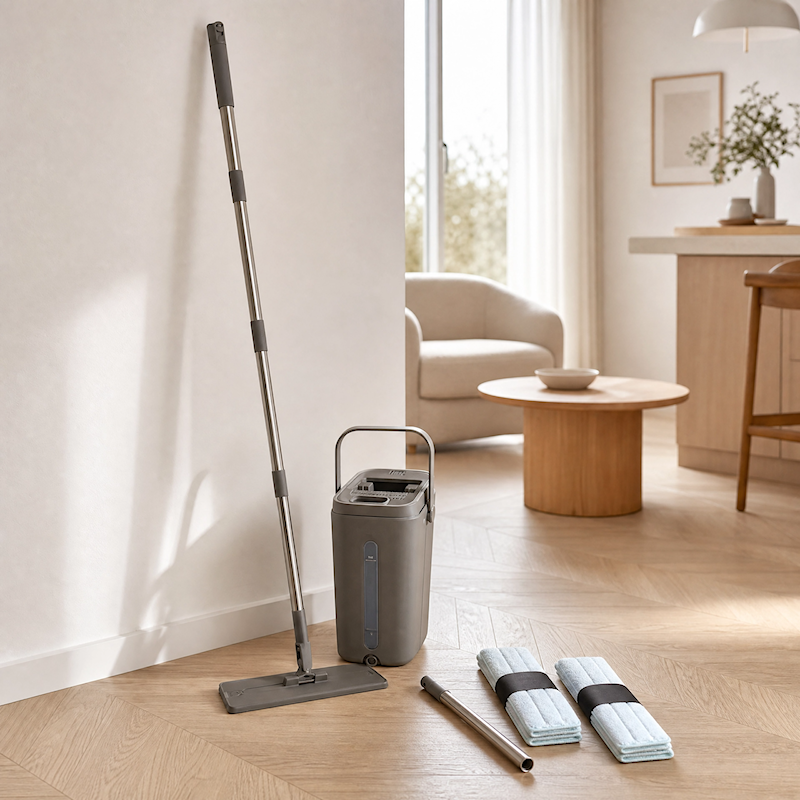 micare Freshmop moppusett - Pakkadíll - Nordic Greige