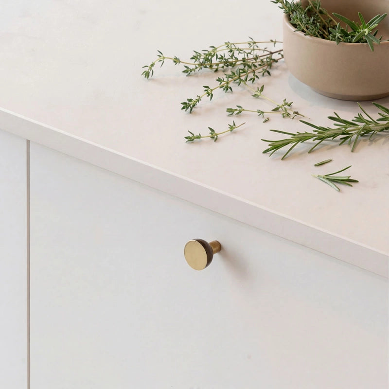 Knob Copenhagen - Raw/Polished Brass