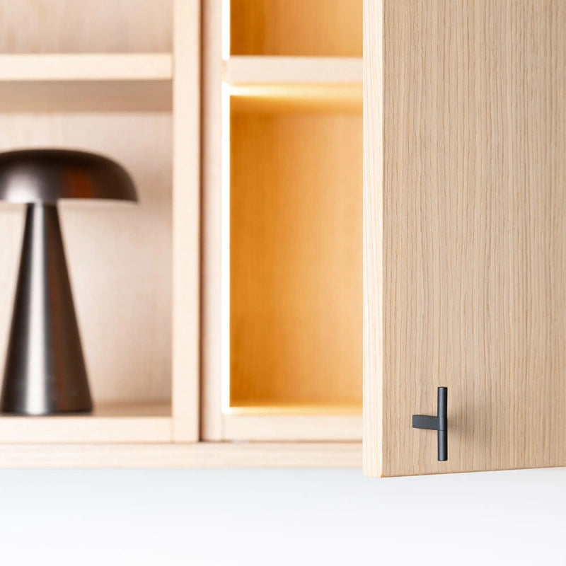 Knob T Petit - Matt Black