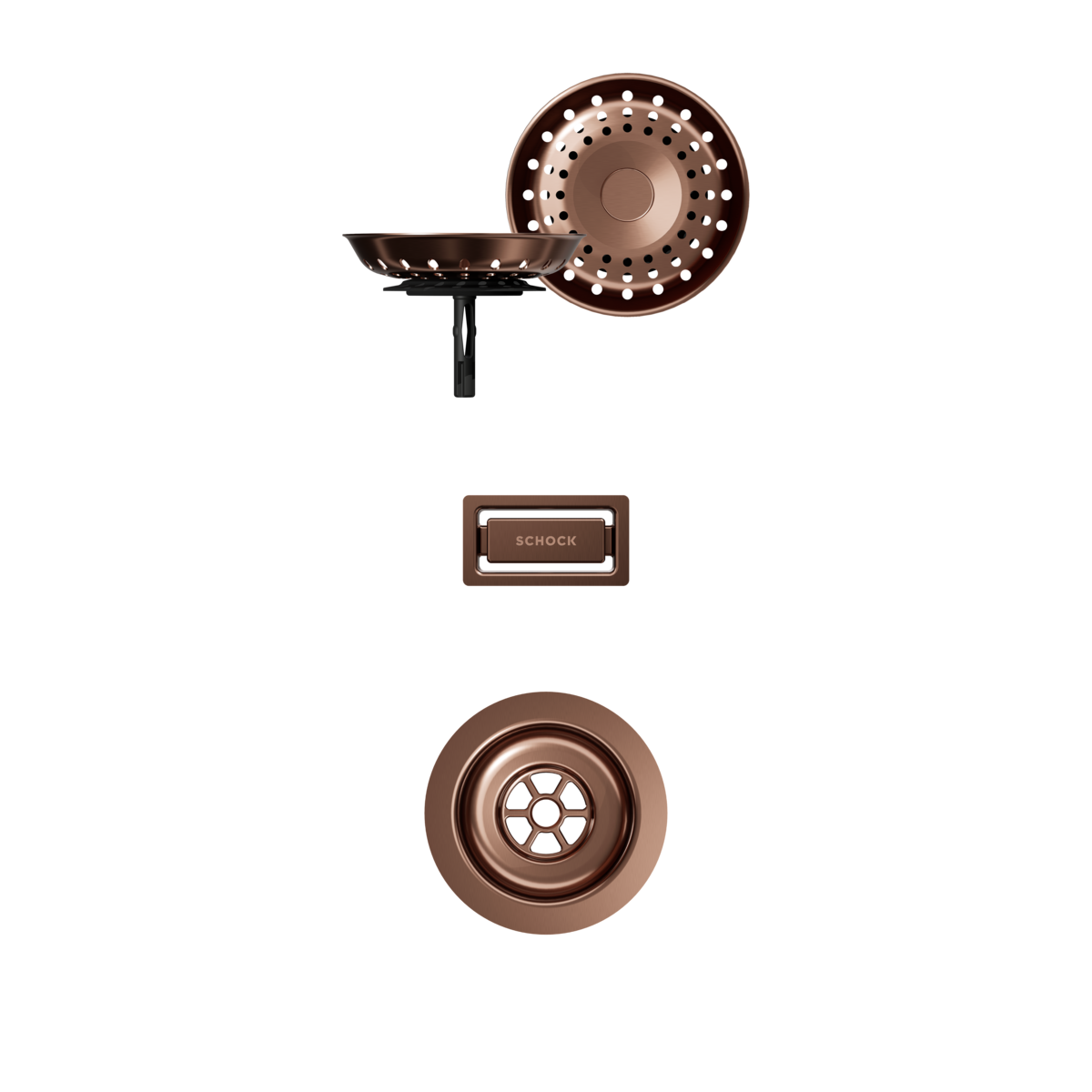 Waste Parts in Brushed Copper - Kiruna/Kaia N-100S/N-100/N-100L/N100XL DP3