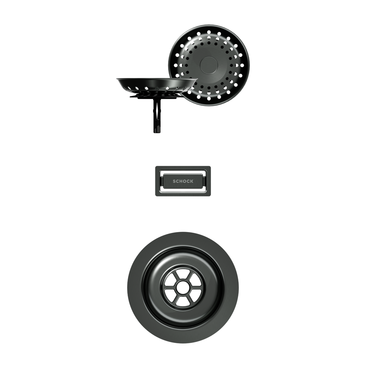 Waste parts in Gun Metal - Kiruna/Kaia N-100S/N-100/N-100L/N100XL DP3