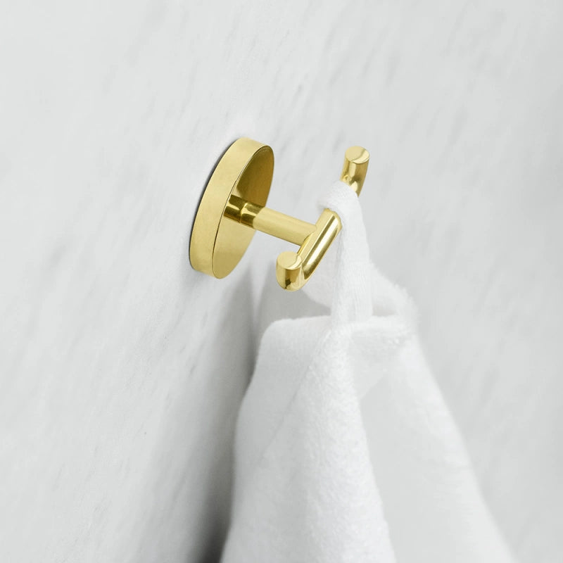 Calm Tvöfaldur Snagi - Polished Brass (620081-41)