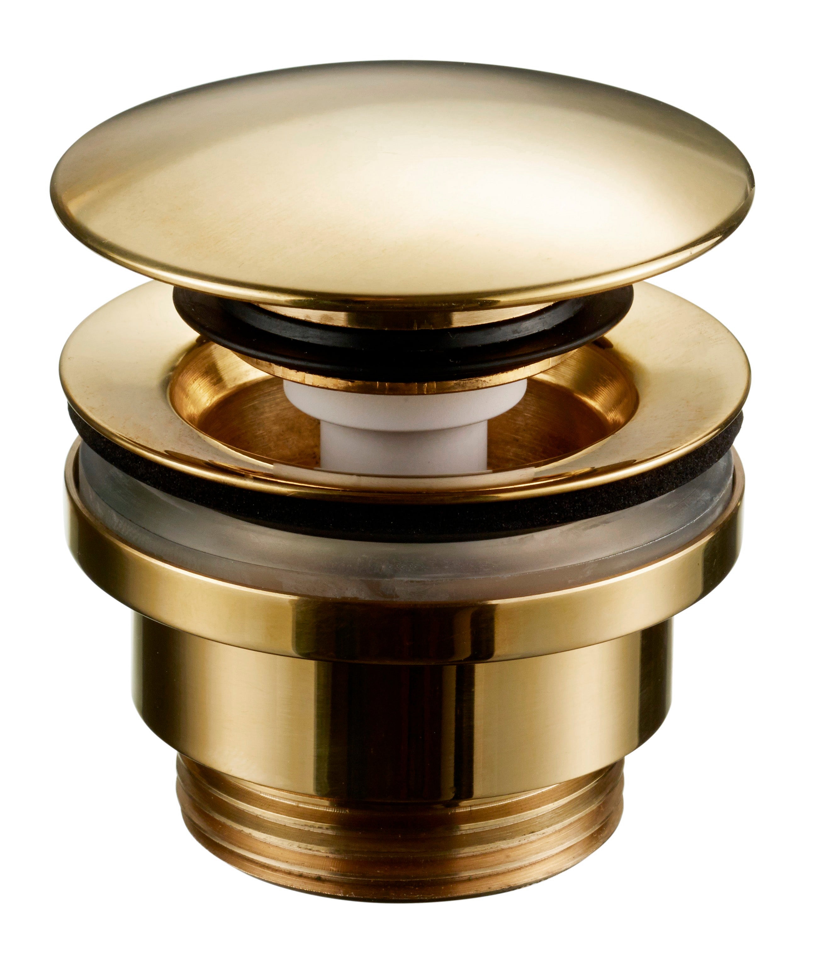 74400 Botnventill - Polished brass