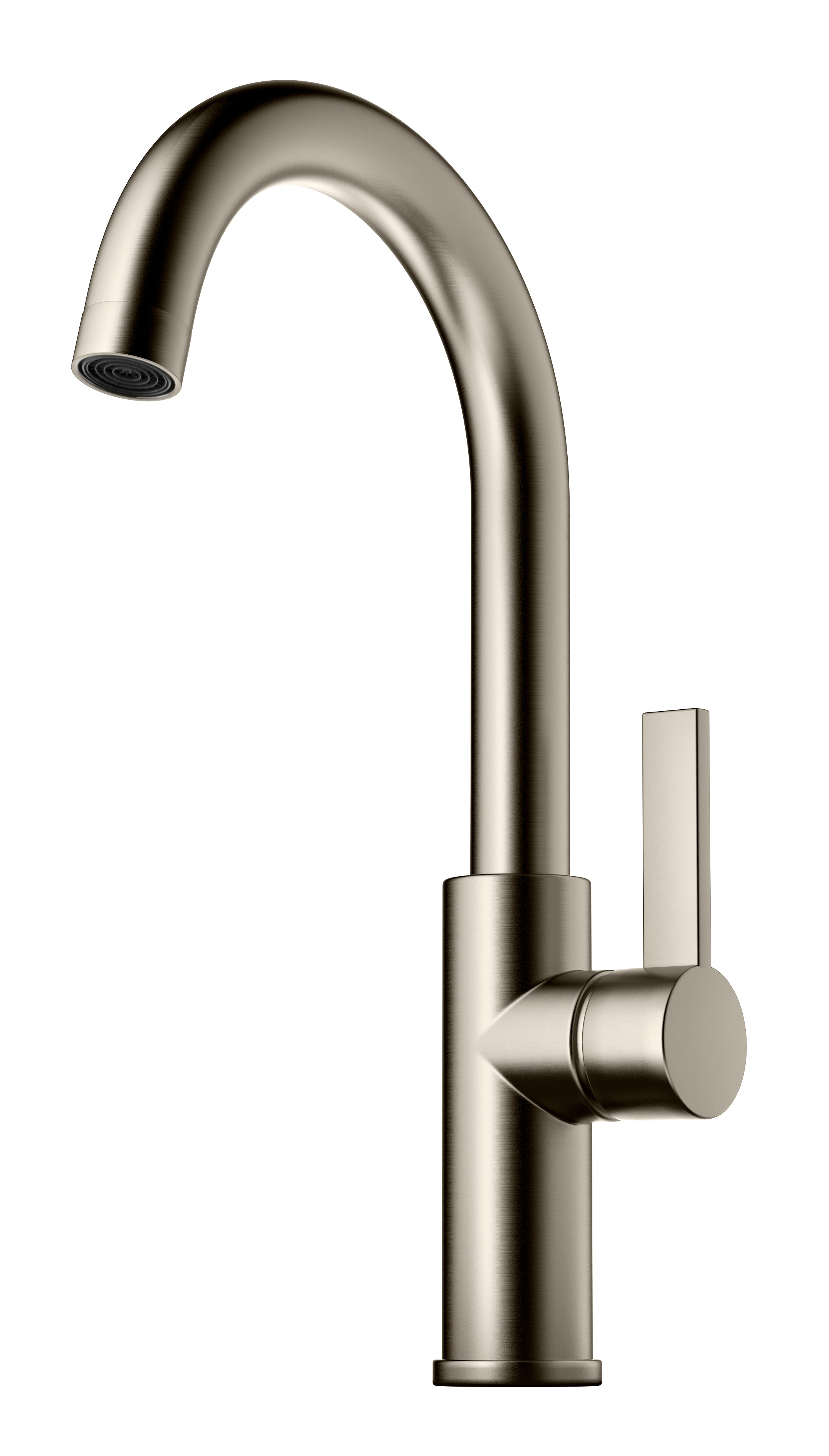 ARM078 Brushed Nickel baðblöndunartæki hátt (9424422)