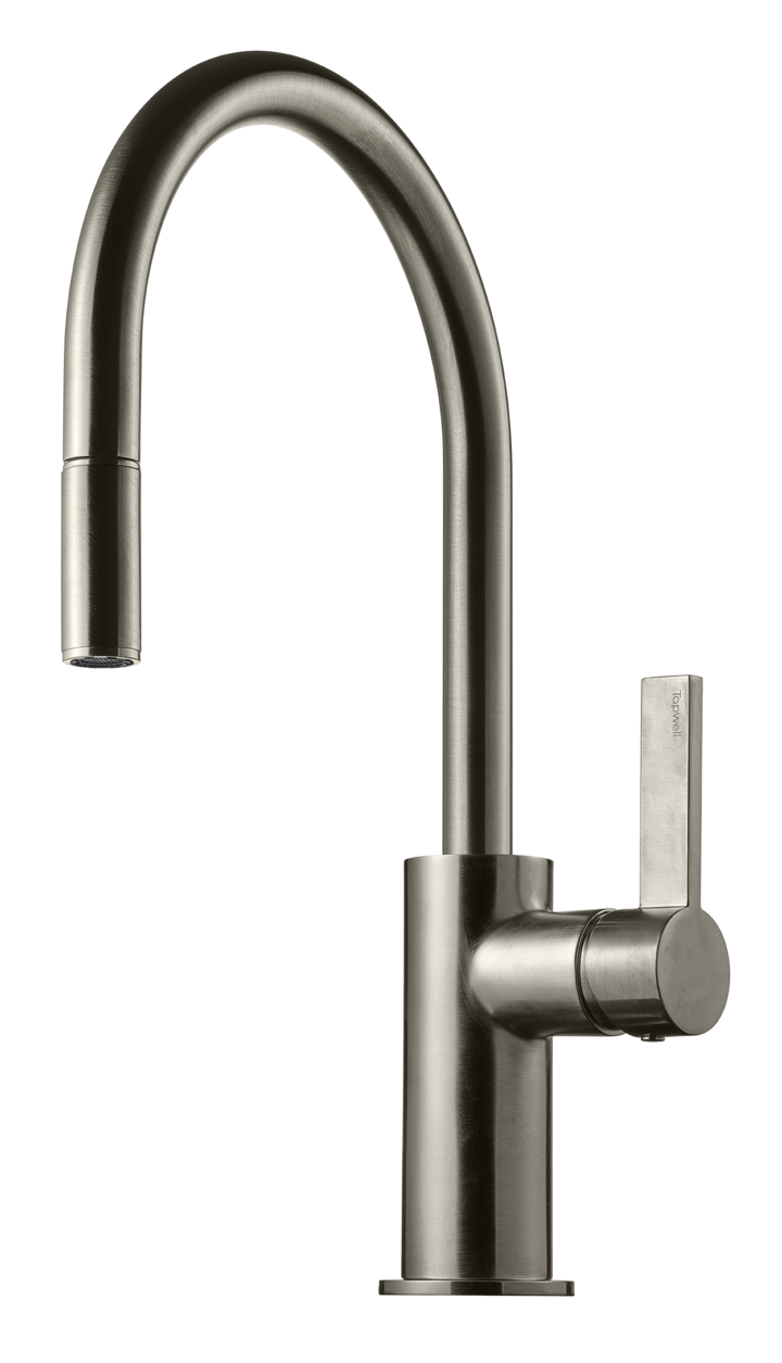 ARM375 Mono - Brushed Nickel útdraganlegt eldhúsbl.tæki (9429839)