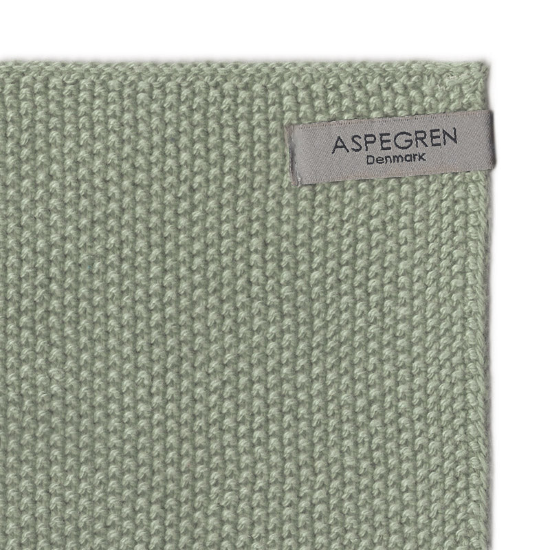 Borðtuskur - Knitted Solid - Mint 2 stk.