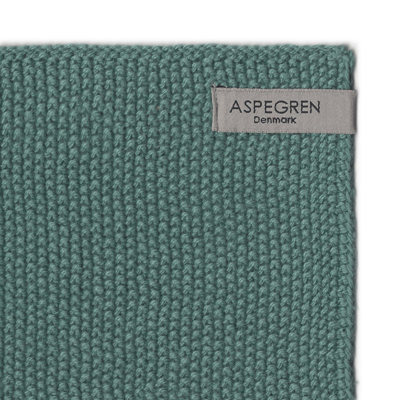 Borðtuskur - Knitted Solid - Mint 2 stk.