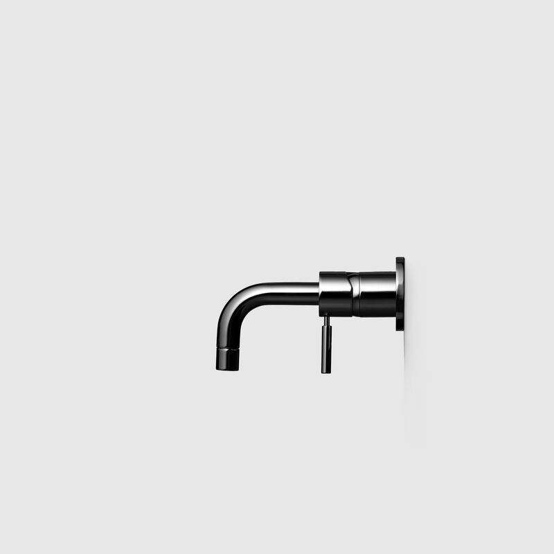 BOX006 Round innbyggt handlaugatæki - Black Chrome (9428900)