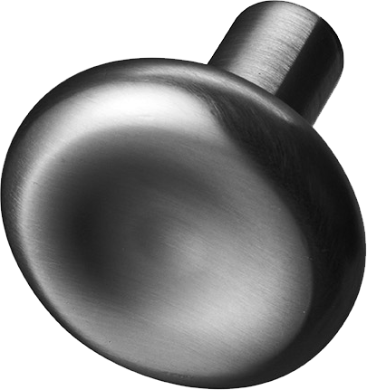 Knob Bean 030 - Brushed Black Chrome (9428794)