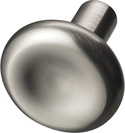 Knob Bean 030 - Brushed Nickel (9428790)