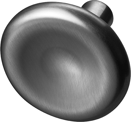 Knob Bean 037 - Brushed Black Chrome (9428788)