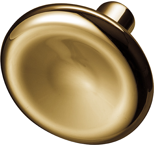 Knob Bean 037 - Polished Brass (9428786)