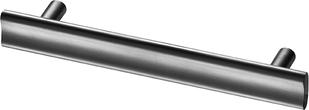 Handle Bean 128c/c - Brushed Black Chrome (9428782)