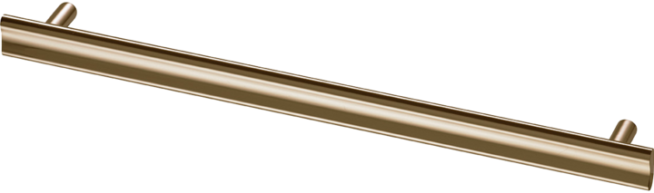 Handle Bean 288c/c - Polished Brass (9428774)