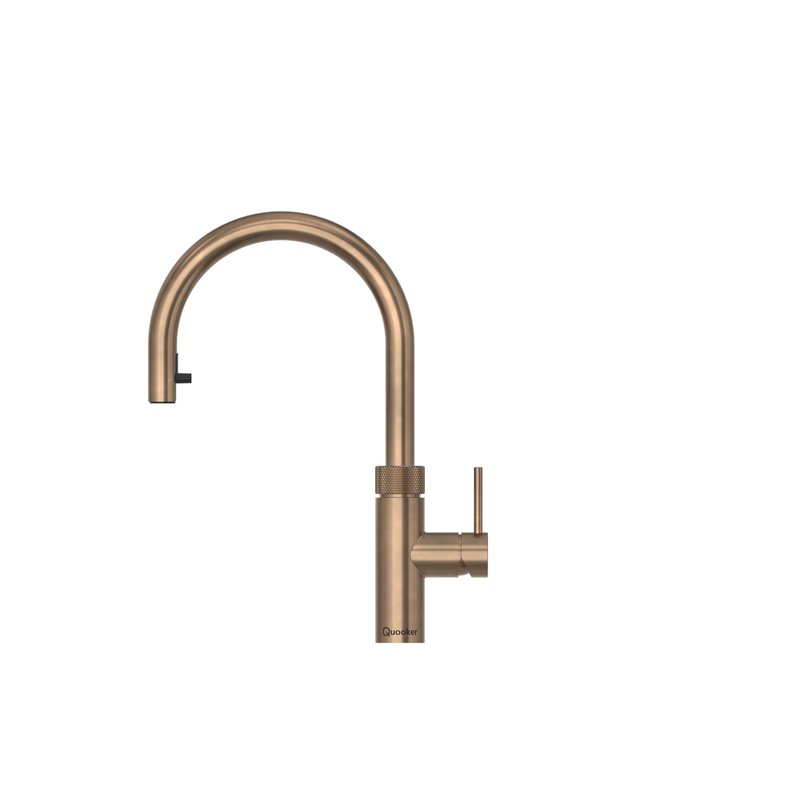 Quooker Flex Round m.Pro3 - Brúnað Brass
