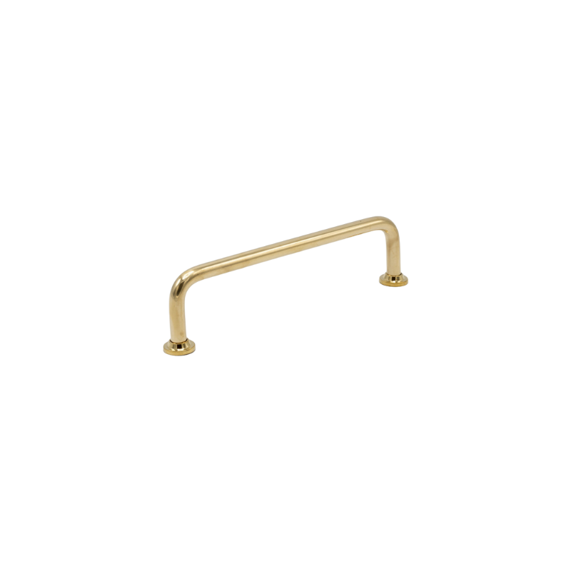 Handle 1353 128c/c - Polished brass