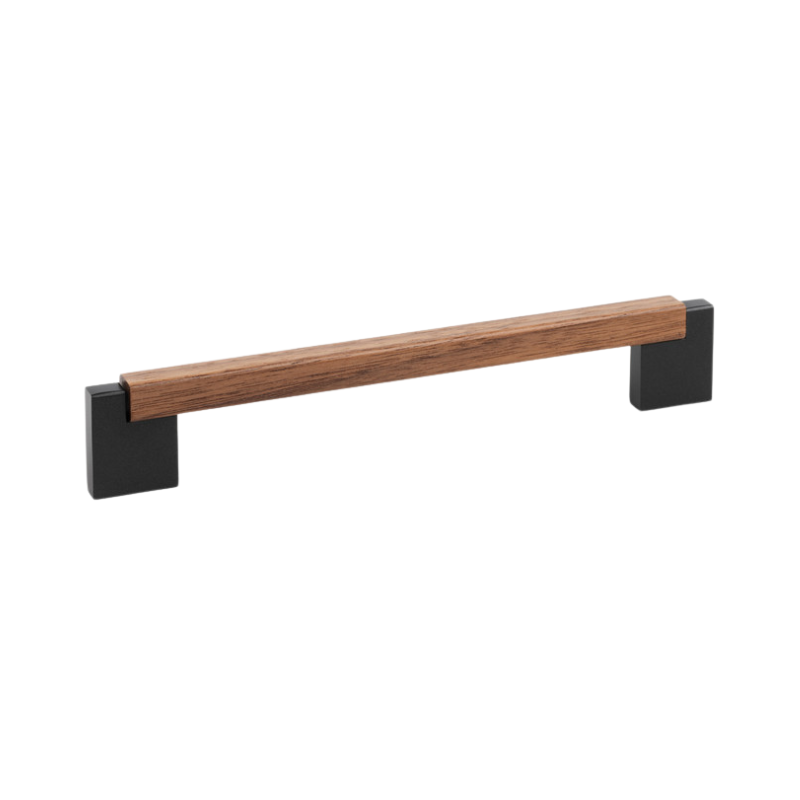 Handle Duo Mini 160c/c - Walnut/Lava Grey