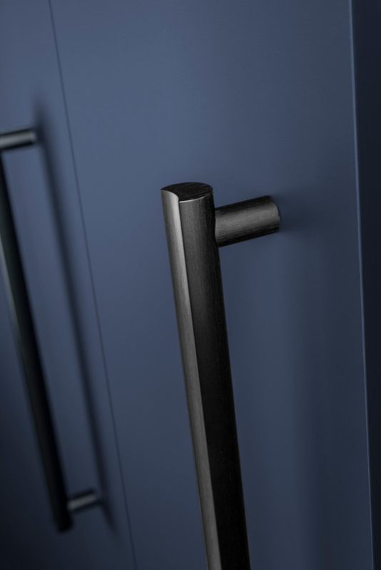 Handle Moon 384c/c - Brushed Black