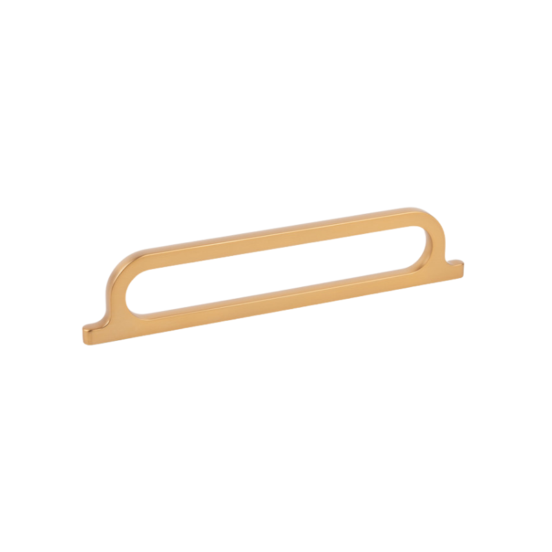 Handle Omega 160c/c - Brushed Brass