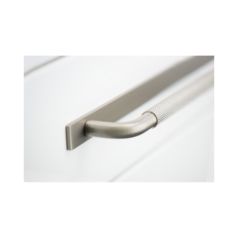 Handle Helix/back plate 320c/c - Stainless Steel