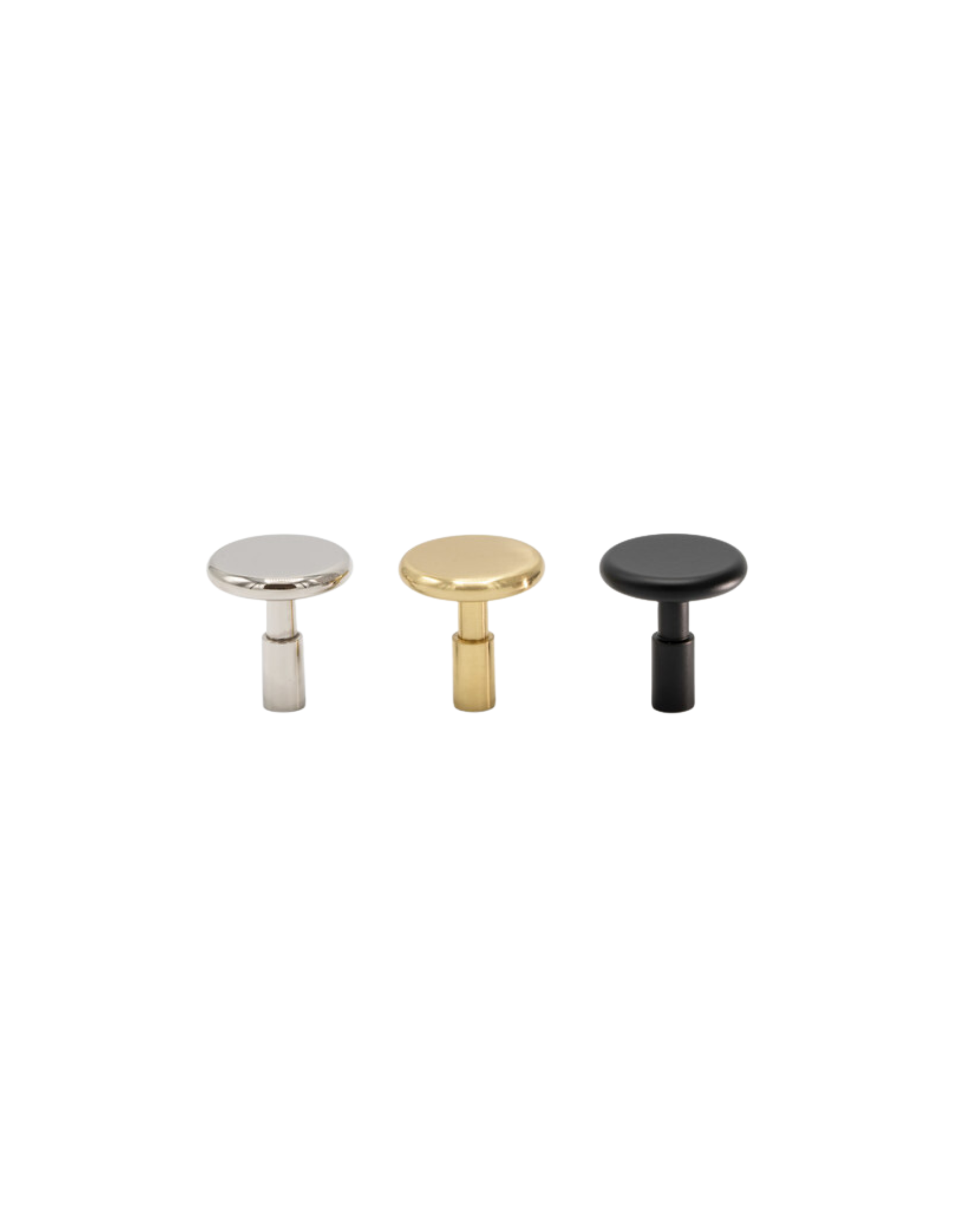 Knob Spira - Polished Brass