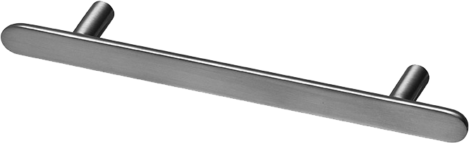 Handle Pastille 128c/c - Brushed Black Chrome (9428746)