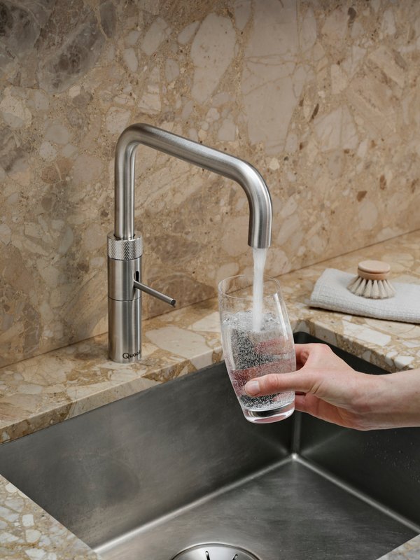 Quooker Fusion Square m.PRO3 - Ryðfrítt Stál