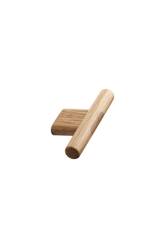 Knob T Join - Oak (373259-11)