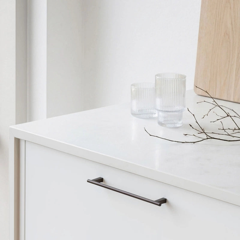 Handle Petit 128c/c - Burnished Brass