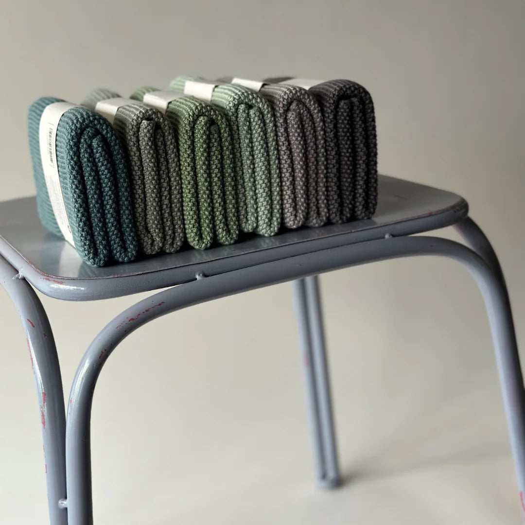 Eldhús handklæði - Solid - Aloe Green